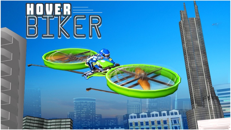 Hover Biker ( 3D Simulation Game ) screenshot-3