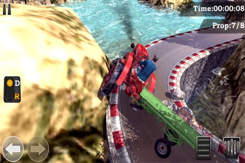 Truck Driver uphill :offroad screenshot 2