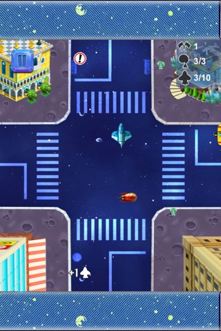 Aliens Crossing The Road - Space Line screenshot 3