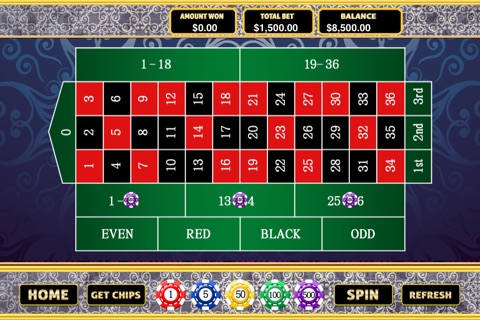 `` A Action Vegas Casino Roulette - Spin the Wheel and Win screenshot 3