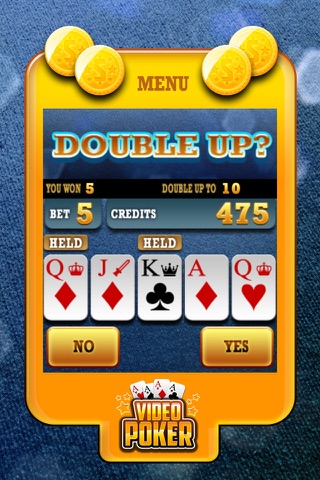 Video Poker - Watch Edition screenshot 4