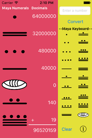 Learn Maya Numbers - náhled