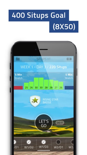 Situps Extreme: 400 Sit ups Workout Trainer XT Pro(圖2)-速報App