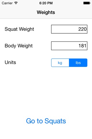 SquatCoach screenshot 2