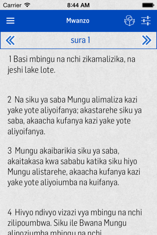 Biblia Takatifu in Swahili screenshot 3