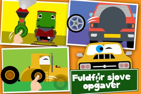 Cars, Trains and Planes Cartoon Puzzle Games Free screenshot 4