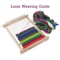 Loom Weaving Guide is the ultimate video guide for you to learn weaving techniques