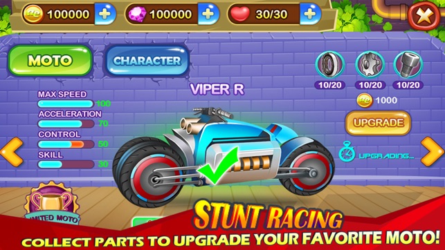 Stunt Racing - Extreme Moto Trials(圖2)-速報App