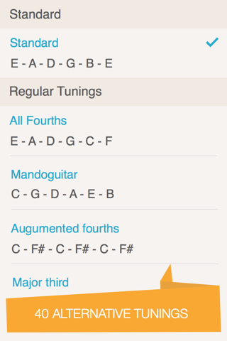 Silvertune: Guitar Tuner screenshot 3