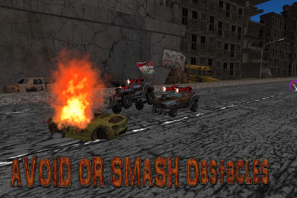 Death Race Burning Road screenshot 2