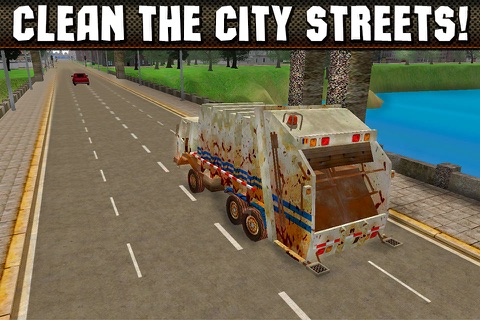 Garbage Truck 3D: City Driver Free screenshot 4