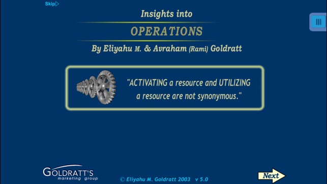 TOC Insights into Operations - DBR & Buf