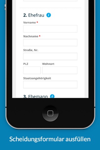 Scheidung App screenshot 2