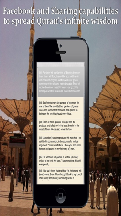 Quran Touch HD with Tafseer and Audio (القران الكريم) screenshot-4