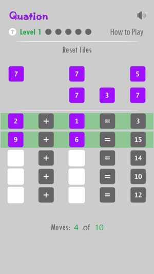 Quation: The fun game of equations!