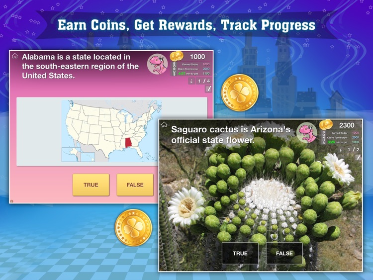 Geography of the United States of America: Map Learning and Quiz Game for Kids [Lite] screenshot-3