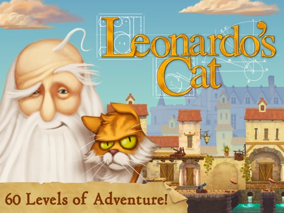 Leonardo’s Cat iPad app afbeelding 1