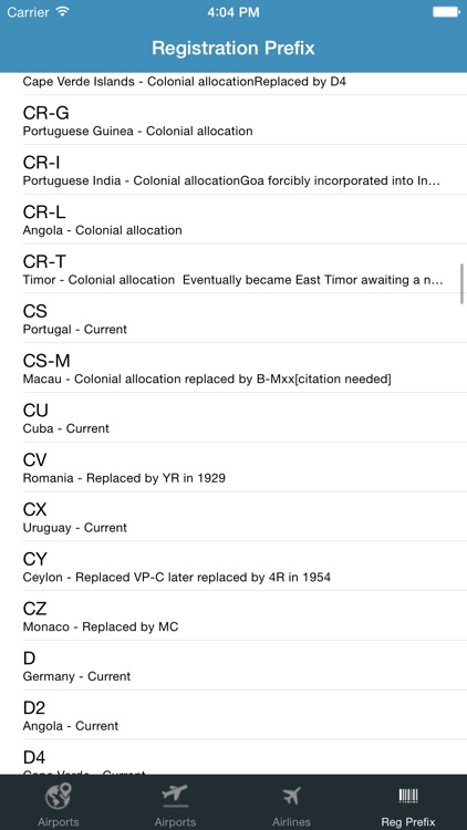 AviationDB - Aviation Database screenshot-3