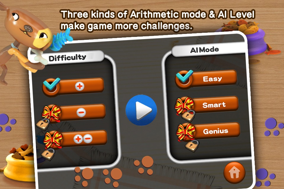 Cat & Dog - Math Siege Educational Game for kids screenshot 2