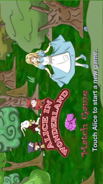 Miniville's Alice in Wonderland Match Game