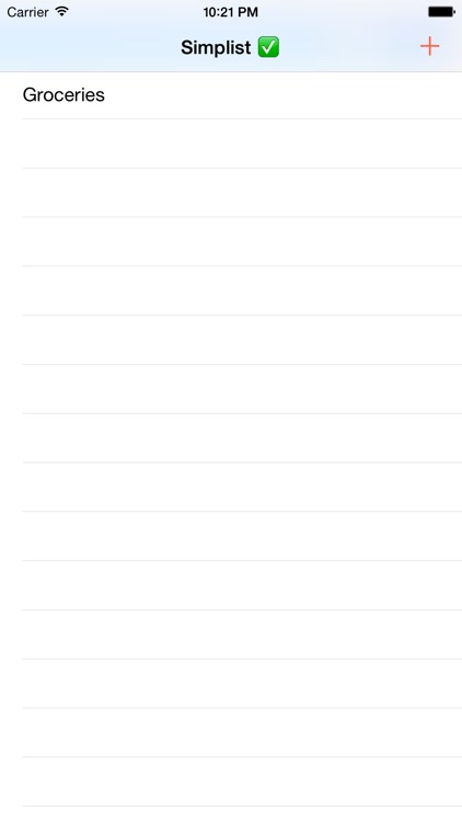 Simplist - The Simple List App