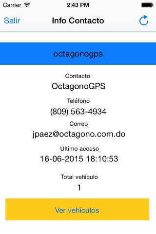 App OctagnoGPS screenshot 2