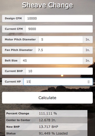 Test & Balance / Commisioning Calculator screenshot 2