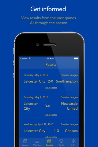 Go Leicester City! — News, rumors, matches, results & stats! screenshot 3
