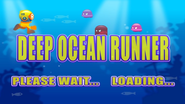Deep Ocean Runner At The Ground Of The D