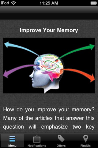Improve Your Memory - Tips And Tricks screenshot 3