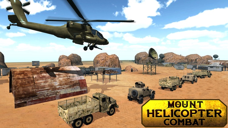 Mount Helicopter Combat 3D