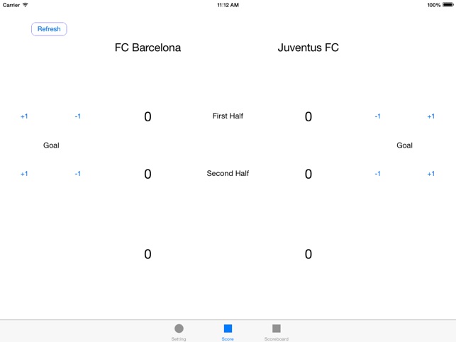 Soccer Scoreboard for iPad(圖2)-速報App