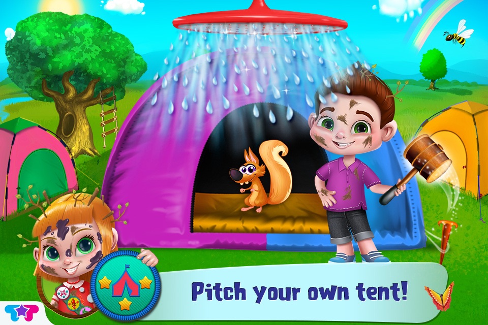 Messy Summer Camp - Outdoor Adventures for Kids screenshot 2
