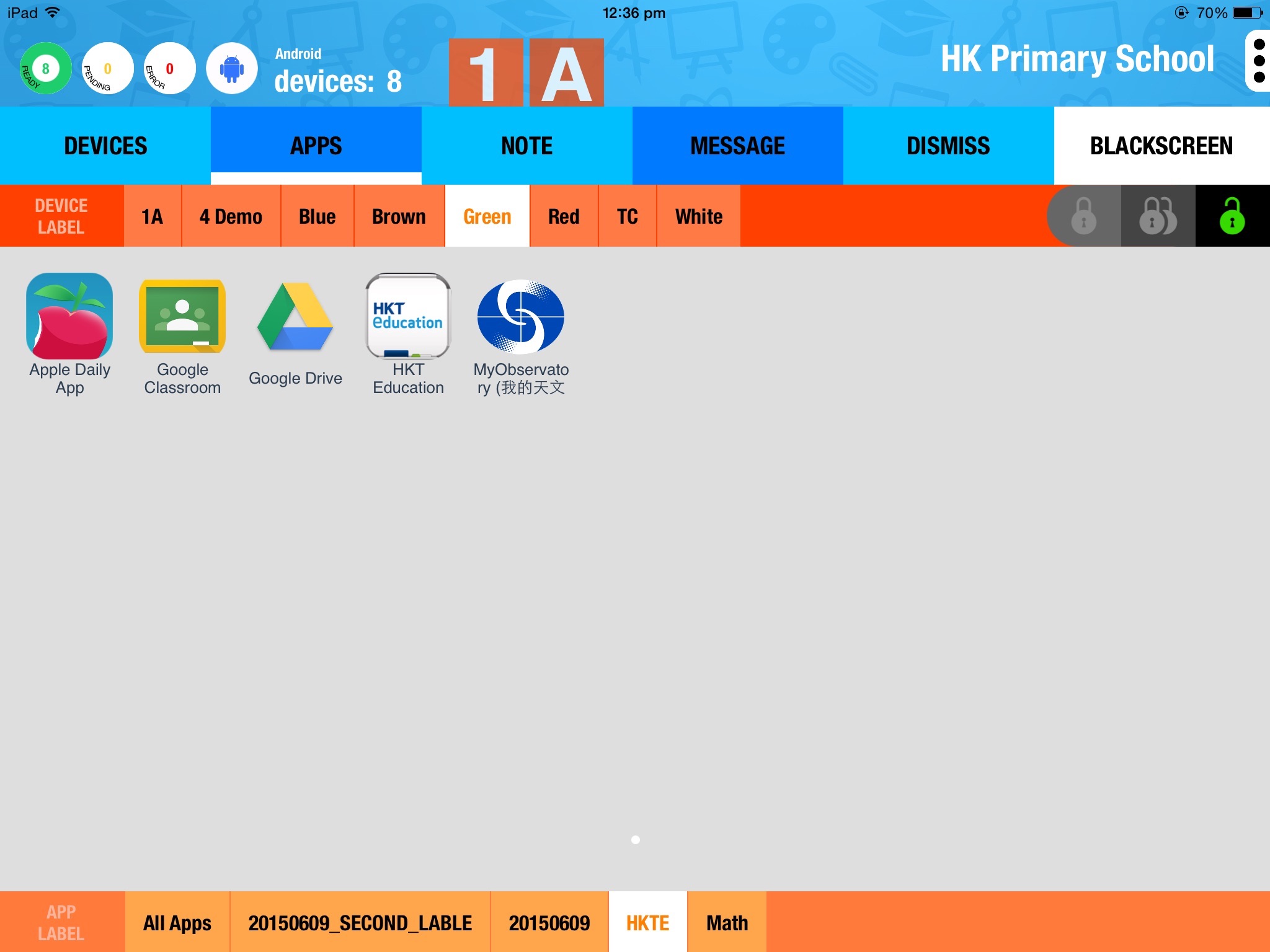 HKTE MDM Teacher App screenshot 3