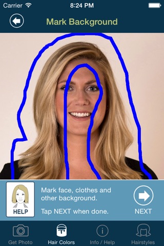 Hair Color Studio PRO screenshot 4