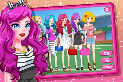 Superstar Dressup-girls game screenshot 3