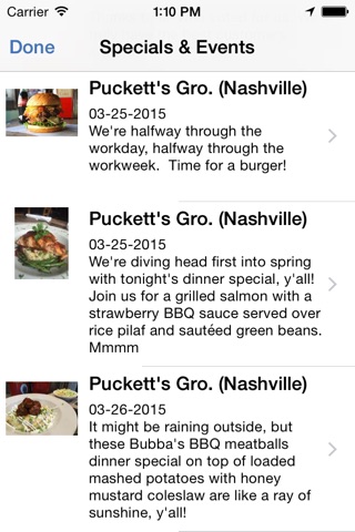 Puckett's Grocery & Restaurant screenshot 3