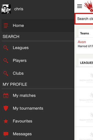 Badminton England Competition App screenshot 2