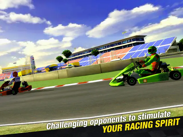 Captura de Pantalla 3 Go Karts - Ultimate Karting Game for Real Speed Racing Lovers! iphone