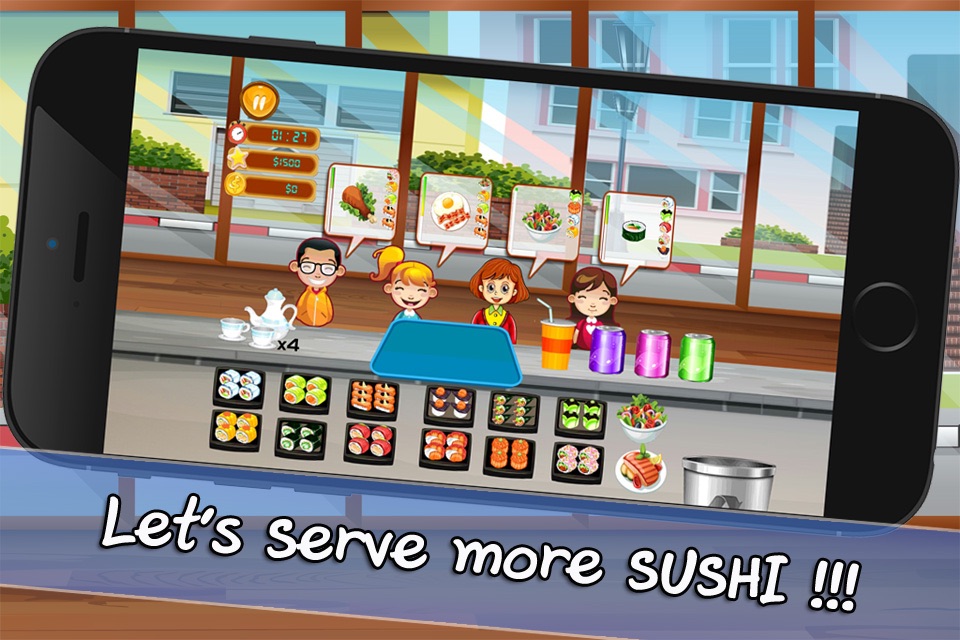 Cooking Chef Bar Sushi Deluxe screenshot 2