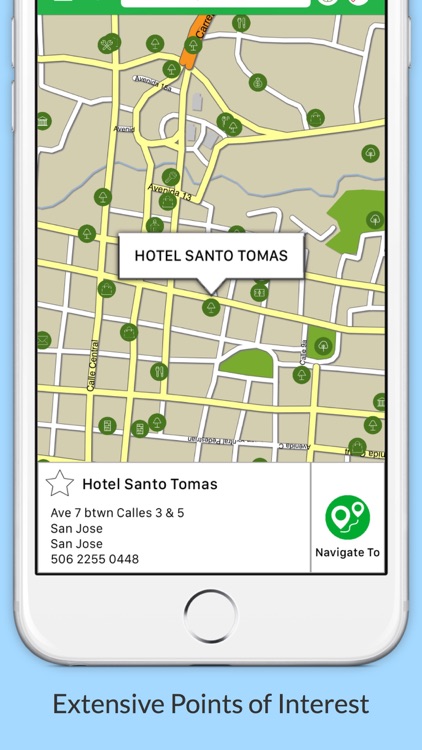 Costa Rica GPS Map