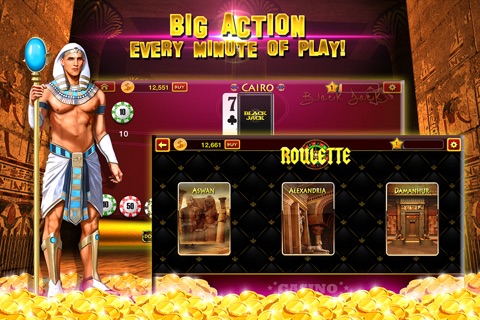 Atlantic City Ace Elite - Feel the Fever on Slot Machine, Blackjack, Roulette & Video Poker screenshot 3