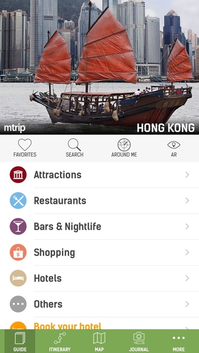 Hong Kong Travel Guide - mTrip Screenshot 1