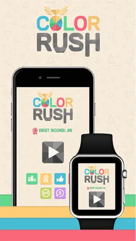 Game screenshot Color Rush - A Color Catching Game apk