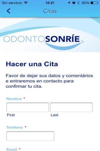 OdontoSonrie screenshot 2