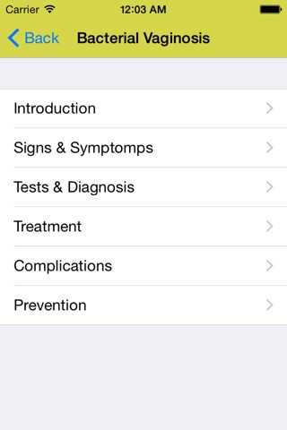 Sexually Transmitted Diseases Free screenshot 2