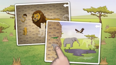 How to cancel & delete Wild animals in the forest, the jungle and the savannah from iphone & ipad 1