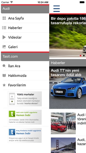 Tasit.com Audi Haber, Video, Galeri, İlanlar(圖2)-速報App