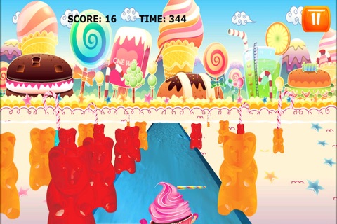 A Crazy Cupcake Adventure Run - Speedy Sweet Sugar Dash screenshot 2