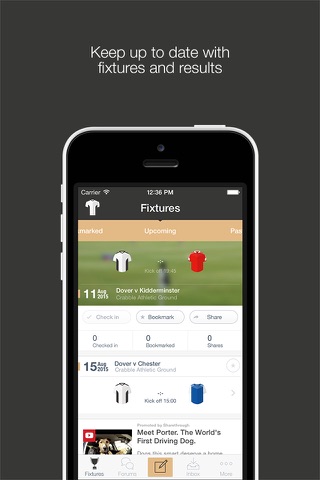 Fan App for Dover Athletic FC screenshot 3